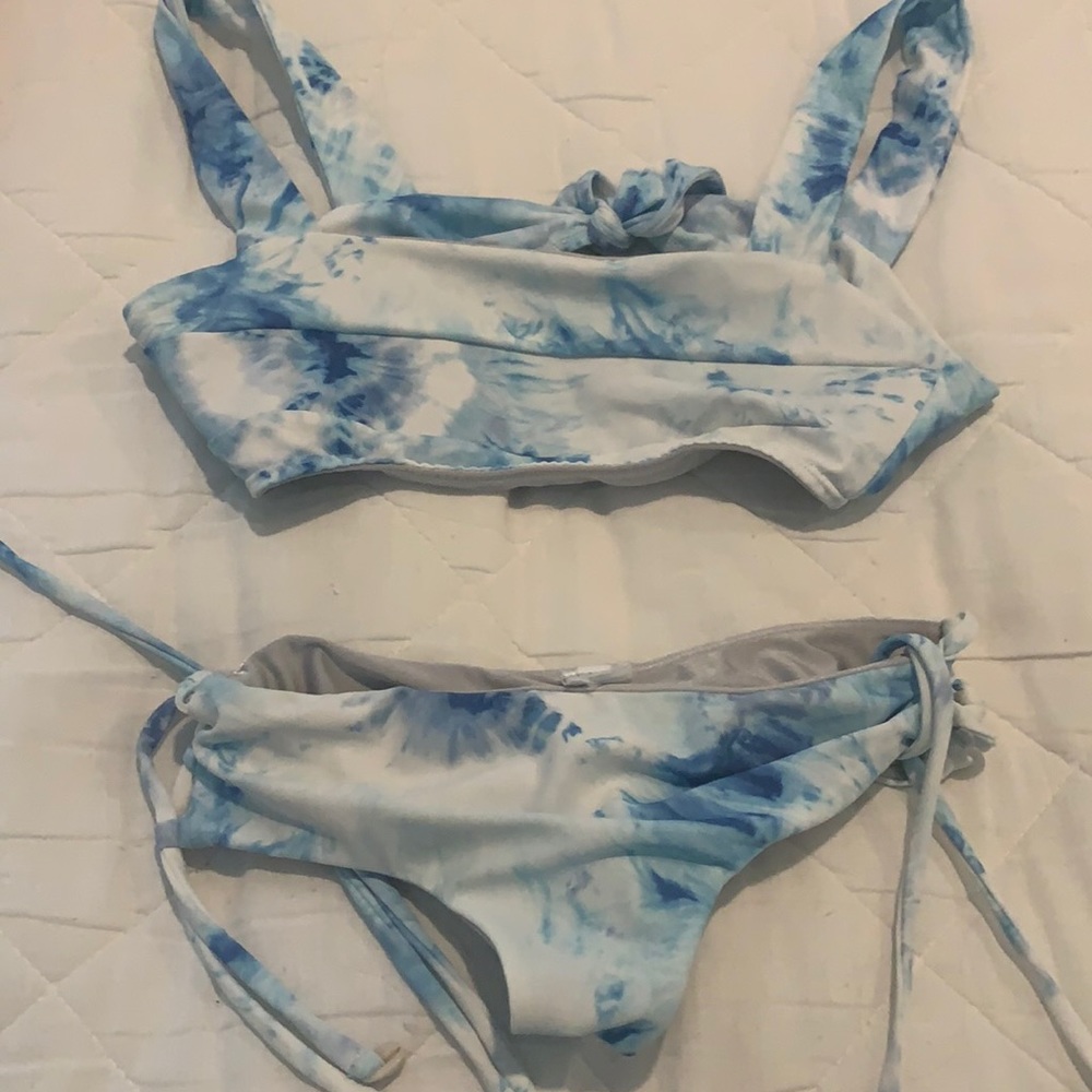 Blue Tie Dye bikini